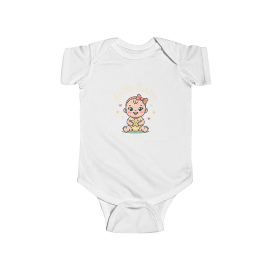 Cute Baby Bodysuit — Cartoon Baby Girl Graphic Infant Onesie