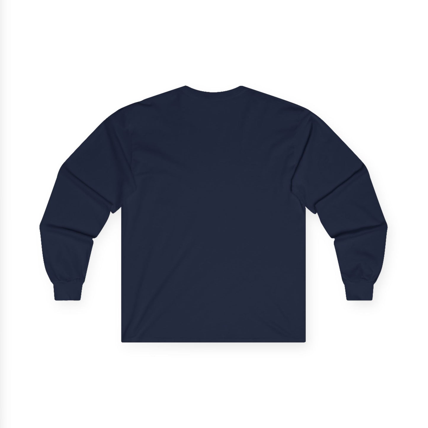 Wolf Moon Long Sleeve Tee — Realistic Wolf Night Graphic