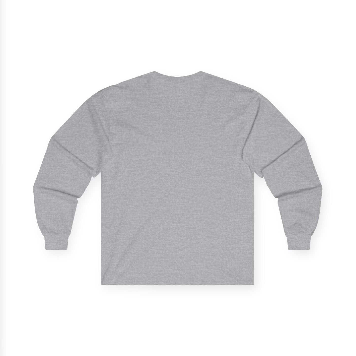 Wolf Moon Long Sleeve Tee — Realistic Wolf Night Graphic