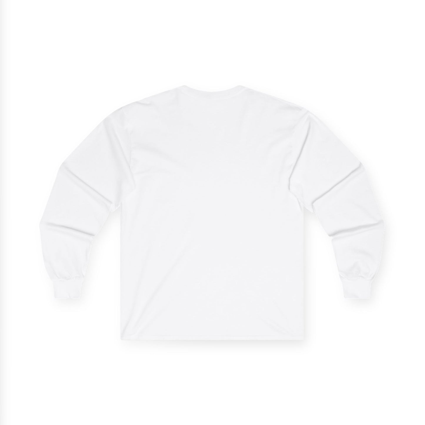 Wolf Moon Long Sleeve Tee — Realistic Wolf Night Graphic