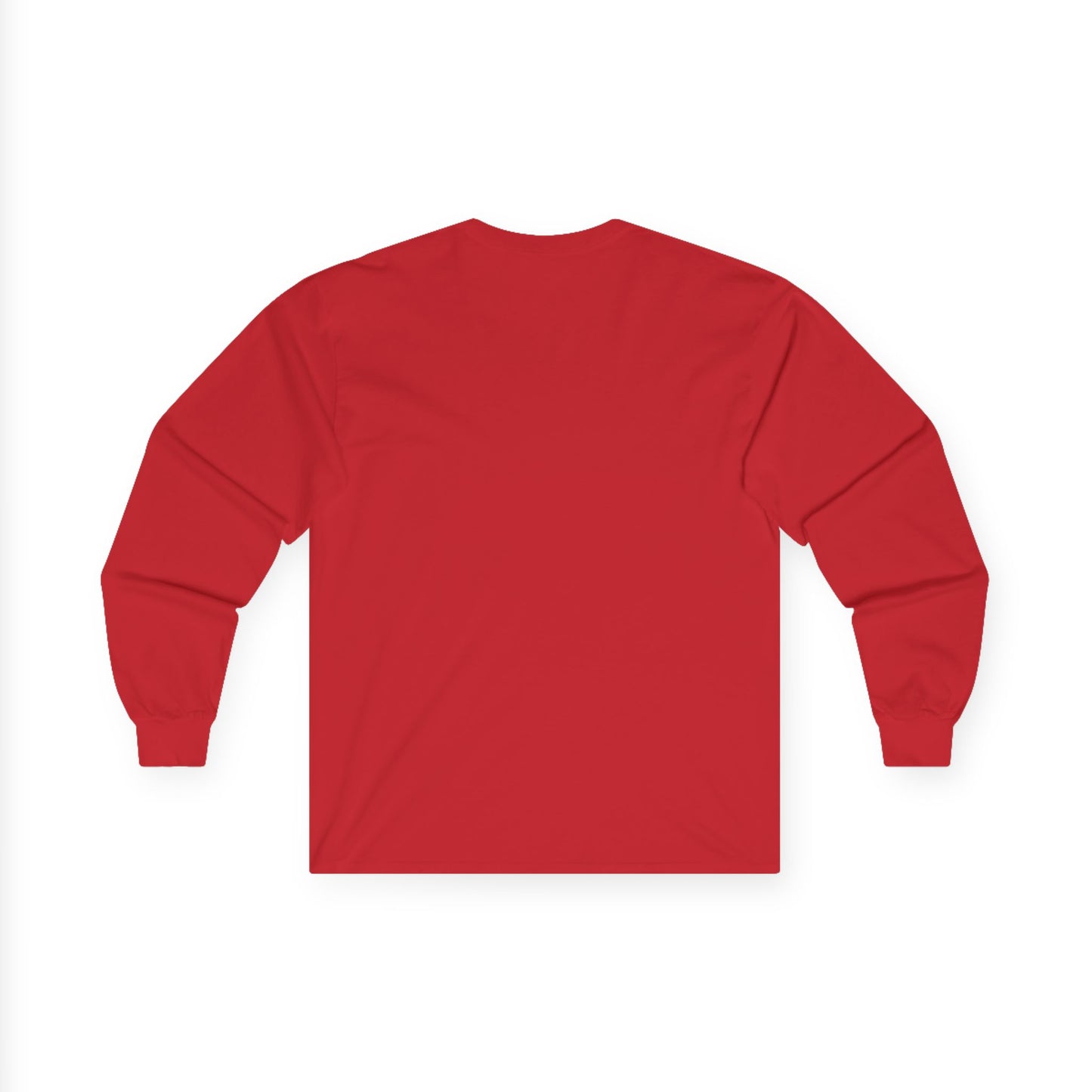 Wolf Moon Long Sleeve Tee — Realistic Wolf Night Graphic