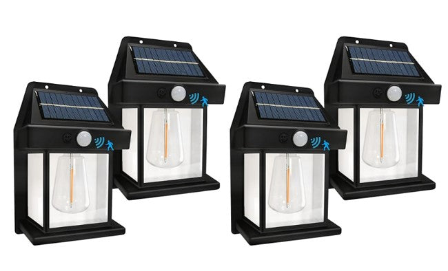 Solar Powered Motion Sensing Lights